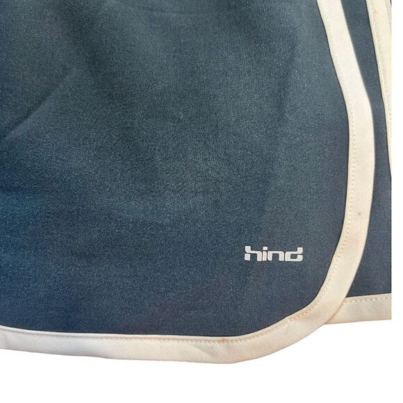 Hind Skort Women Large Black Elastic Waist White Striped Trim Lined Tennis - Picture 5 of 8